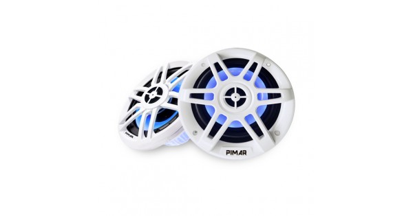 Casse Nautiche BOSS MARINE MR6W – Altoparlanti Da Incasso 180W (Coppia) Bianco Impermeabili Per Barca